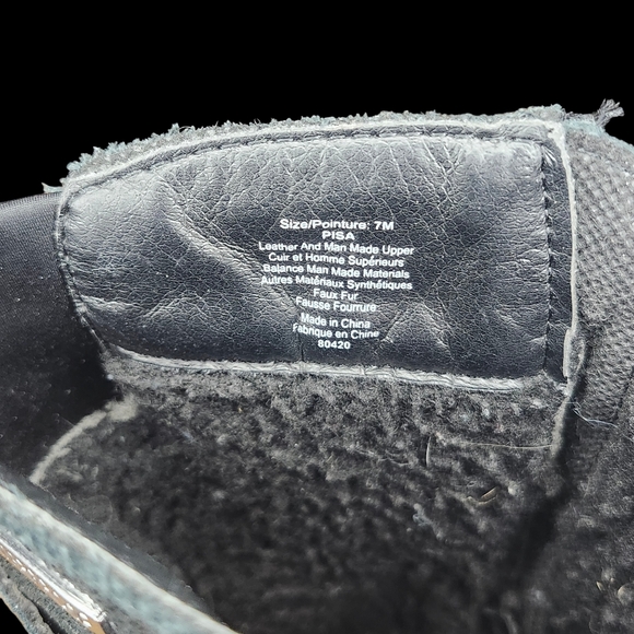 KHOMBU Pisa Waterproof Suede Wedge Boots Black- 7 - Picture 2 of 11